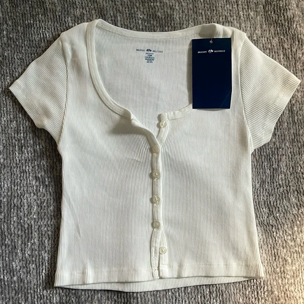 Zelle ribbed top - Picture 1 of 5